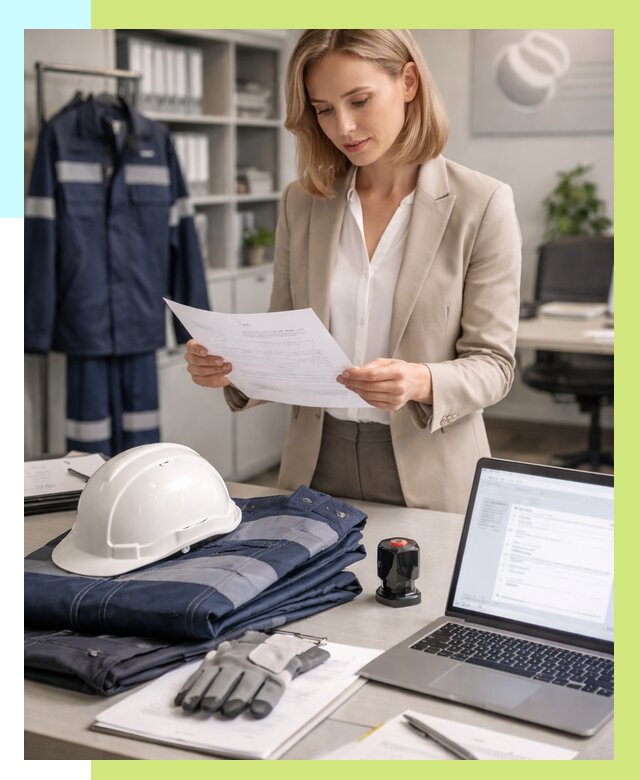 Сертификация спецодежды в Нурлате от 7299 р. | Алешин-Нрт