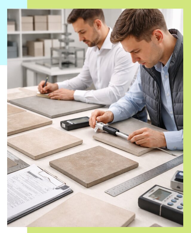 Сертификация плитки в Нурлате от 26068 р. | Алешин-Нрт гарантия