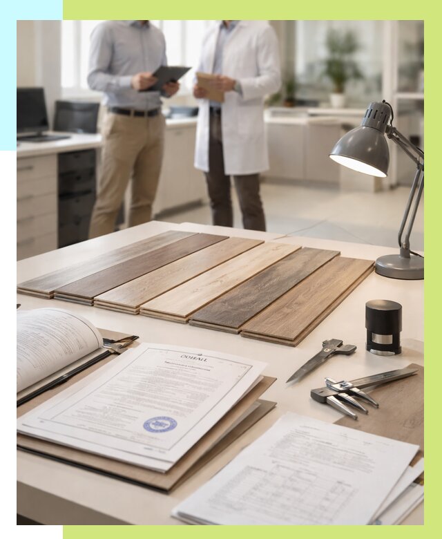 Сертификация ламината в Нурлате от 18769 р. под ключ | Алешин-Нрт