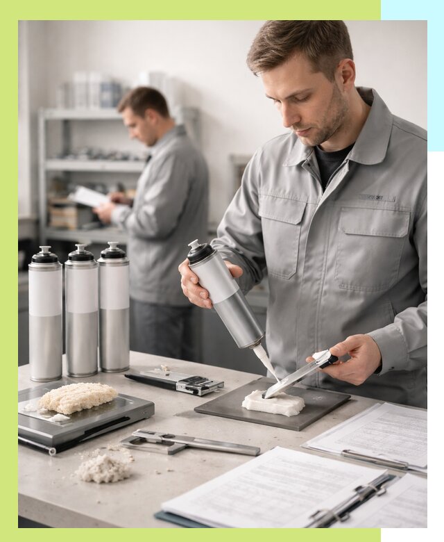 Сертификация монтажной пены и соответствие стандартам в Нурлате