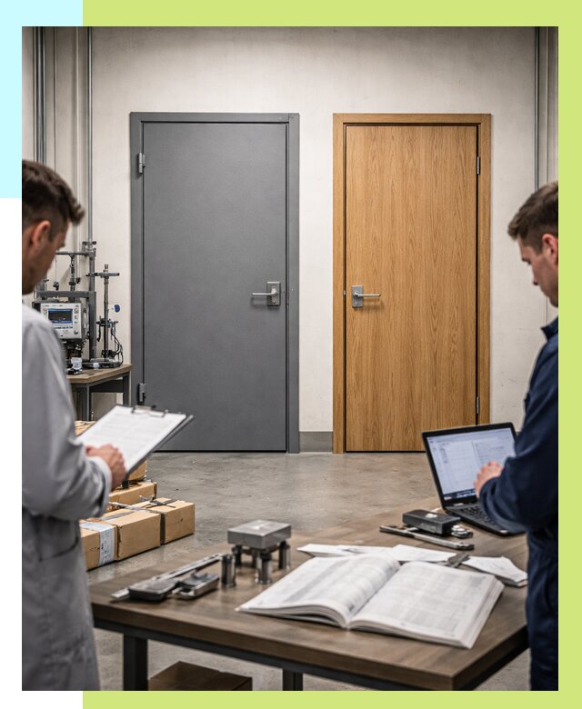 Сертификация дверей в Нурлате от 8342 р. под ключ | Алешин-Нрт