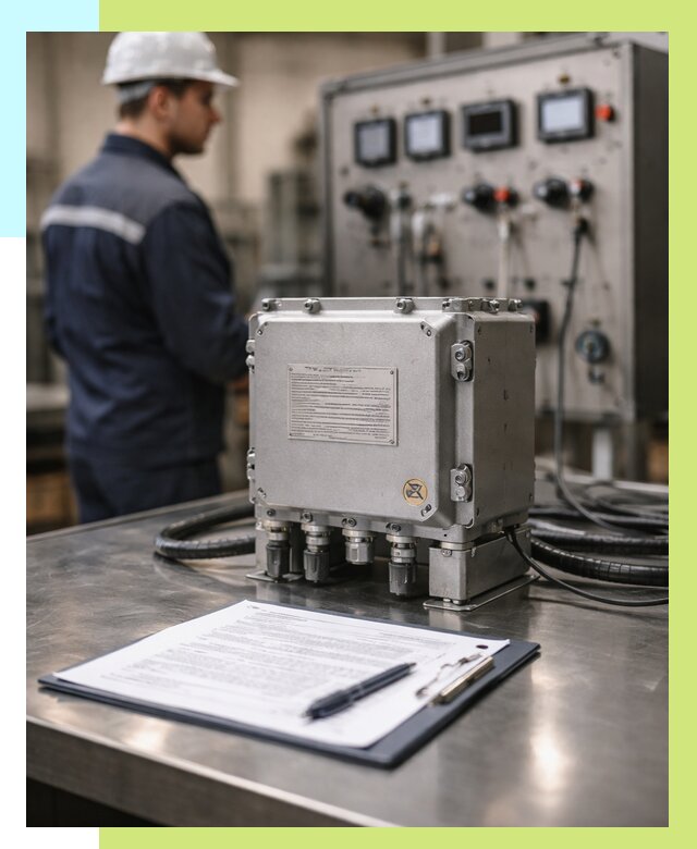 Сертификация взрывозащищенного оборудования в Нурлате от 36495 р. | Алешин-Нрт