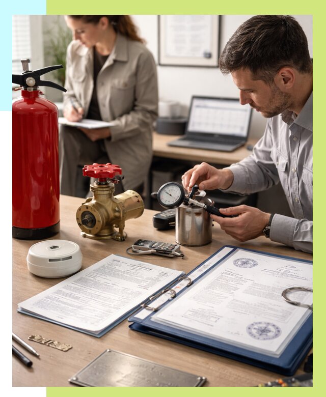 Сертификация пожарного оборудования в Нурлате от 15641 р.|Алешин-Нрт