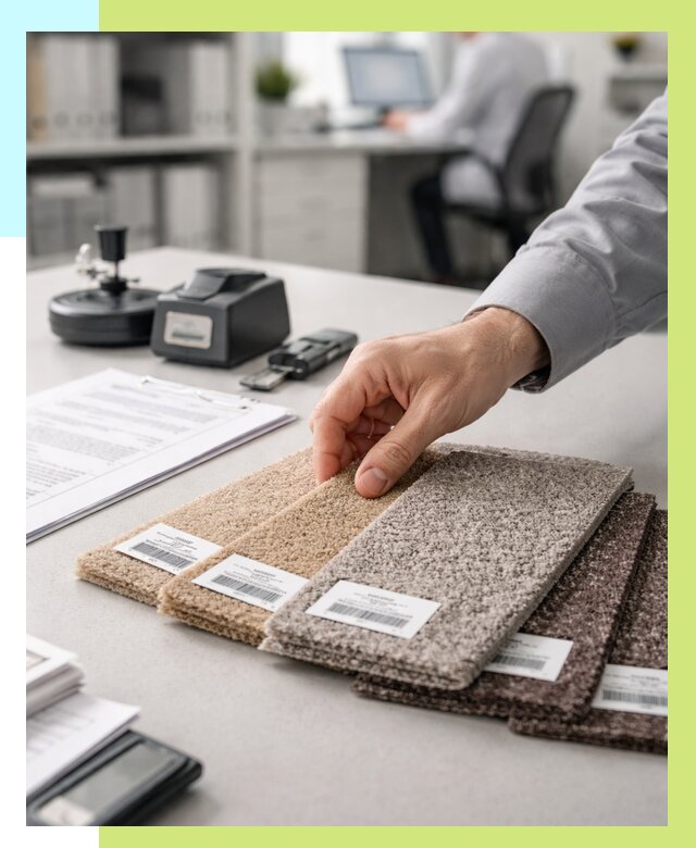 Сертификация ковролина в Нурлате от 15641 р., Алешин-Нрт