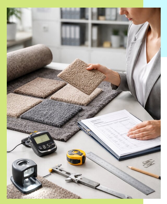 Сертификация ковролина и получение сертификатов в Нурлате