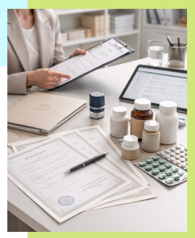 Сертификация БАД и СГР на бады в Нурлате от 26068 р. | Алешин-Нрт