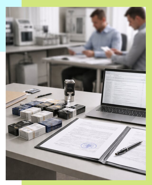 Сертификация сигарет под ключ в Нурлате от 46922 р. | Алешин-Нрт