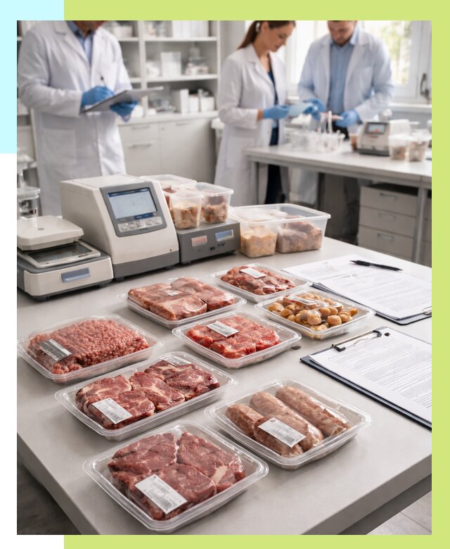 Сертификация мясной продукции в Нурлате от 20854 р. | Алешин-Нрт