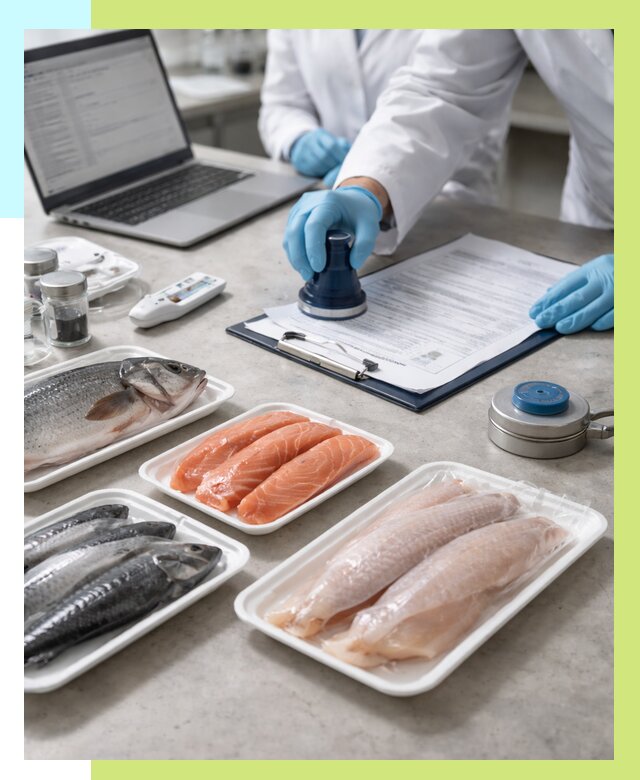 Сертификация рыбы и сертификат в Нурлате от 15641 р. | Алешин-Нрт