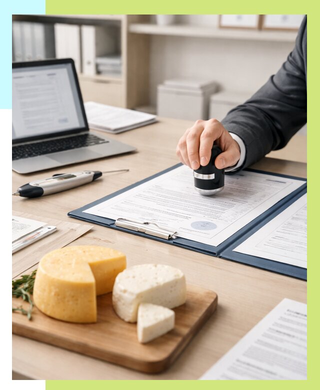 Сертификация сыров в Нурлате от 15641 р | Сертификат на сыр Алешин-Нрт