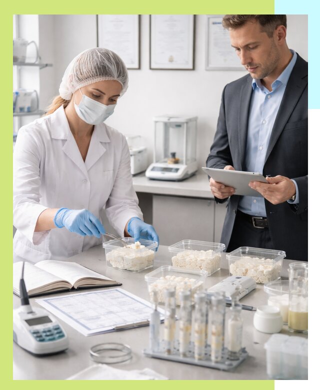 Сертификация творога и получение сертификата в Нурлате