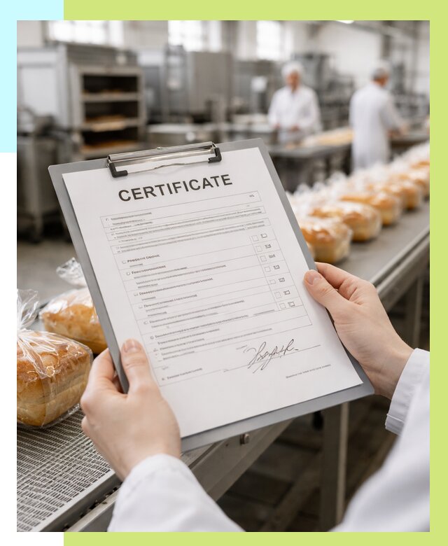 Сертификация хлеба, ТУ и декларация в Нурлате от 12512 р. | Алешин-Нрт