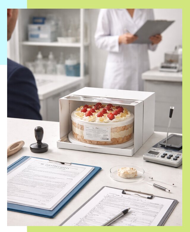 Сертификация тортов в Нурлате от 9384 р. заказать | Алешин-Нрт