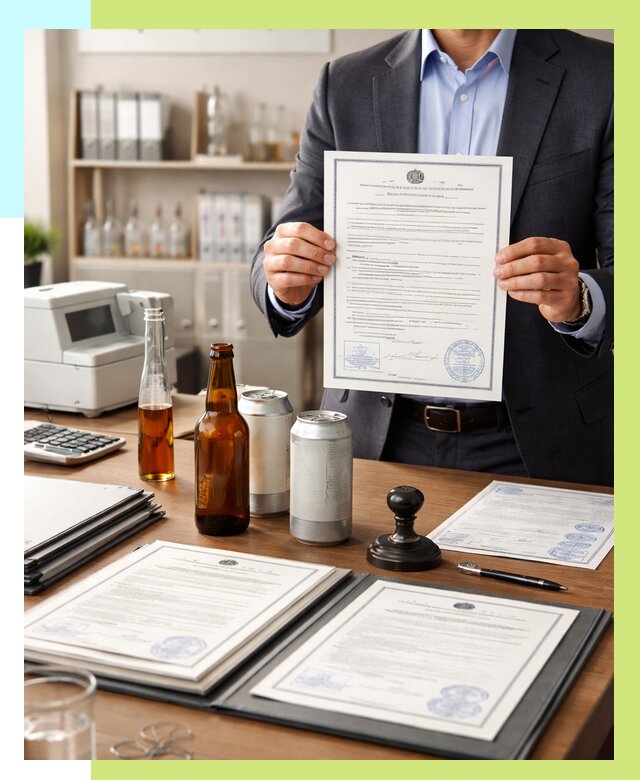 Сертификация пивной продукции в Нурлате от 26068 р. | Алешин-Нрт