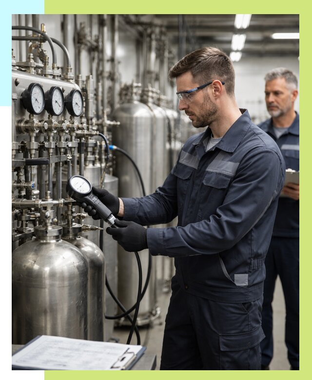 Сертификация оборудования под давлением в Нурлате от 46922 р.|Алешин-Нрт