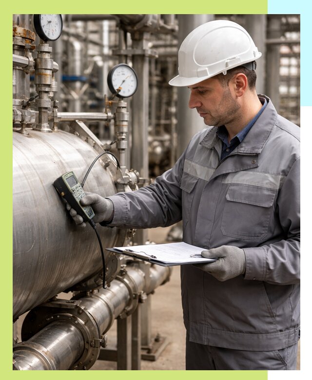 Сертификация оборудования под давлением в Нурлате с допуском