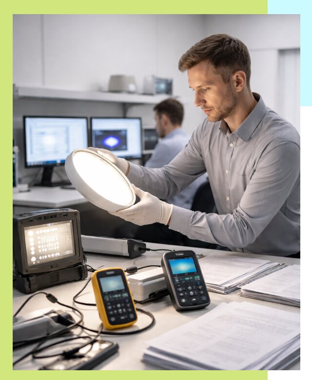 Сертификация светильников в Нурлате: испытания и оформление