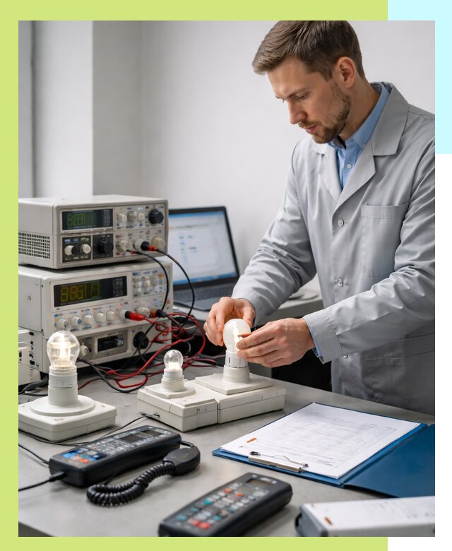 Сертификация ламп и светильников в Нурлате по нормативам