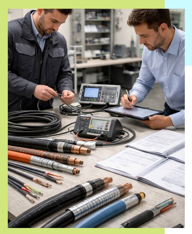 Сертификация кабеля и электропроводки в Нурлате под ключ