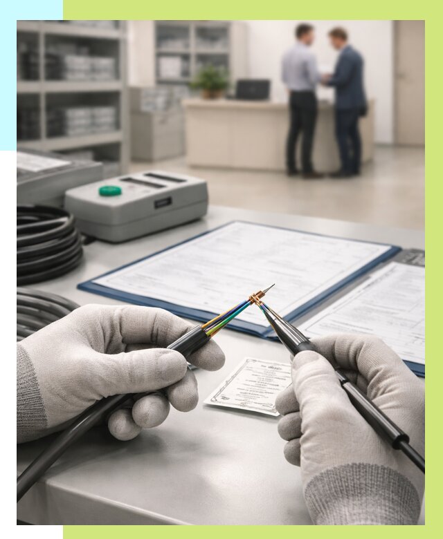 Сертификация провода в Нурлате от 18769 р. в Алешин-Нрт