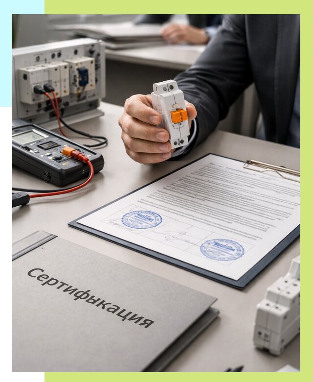 Сертификация выключателей под ключ в Нурлате от 15641 р. | Алешин-Нрт