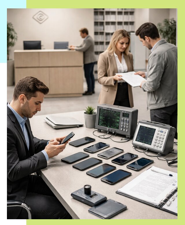 Сертификация телефонов в Нурлате от 26068 р. под ключ | Алешин-Нрт