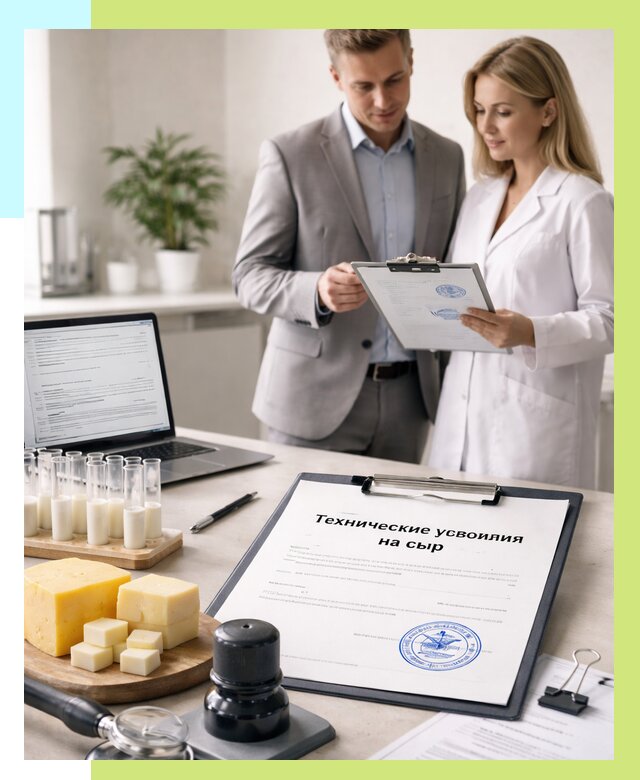ТУ на сыры в Нурлате срочно от 12512 р. — оформление | Алешин-Нрт