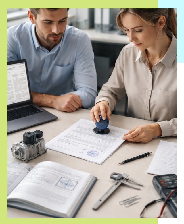 Выдача паспорта изделия и техническая экспертиза продукции в Нурлате