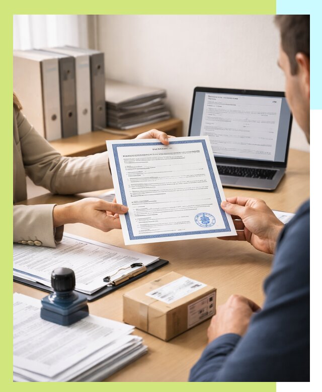 Оформление сертификата соответствия на продукцию в Нурлате