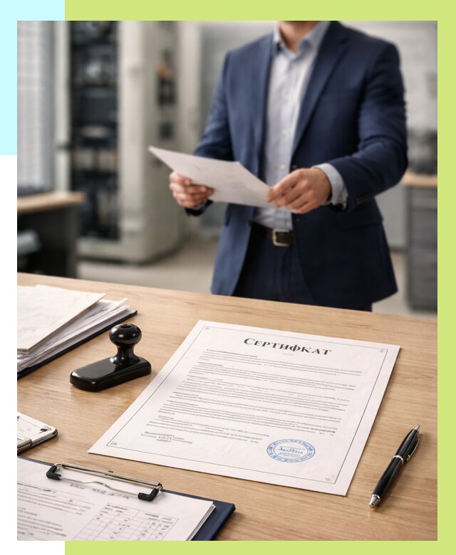 Сертификат на оборудование в Нурлате от 15641 р. | Алешин-Нрт