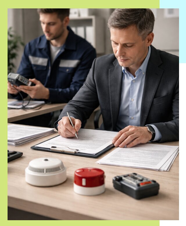 Получение добровольного пожарного сертификата в Нурлате