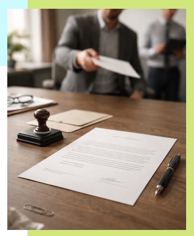 Отказное письмо по сертификации в Нурлате от 3649 р. | Алешин-Нрт