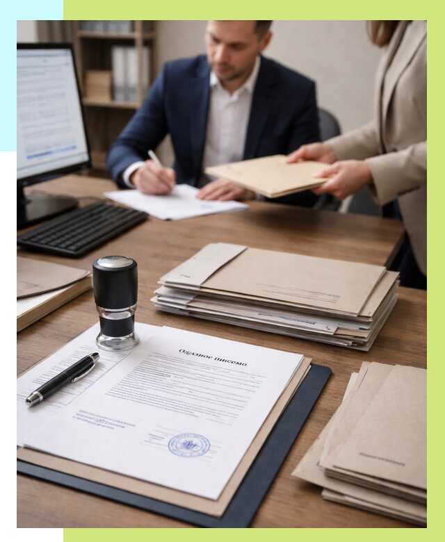 Отказное письмо для таможни в Нурлате от 3128 р, Алешин-Нрт