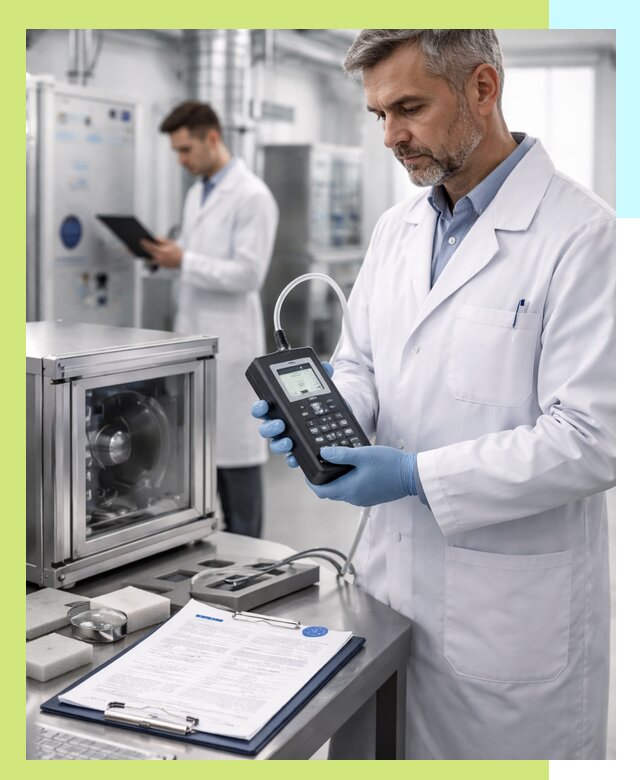 Оформление озонового заключения для продукции и оборудования в Нурлате