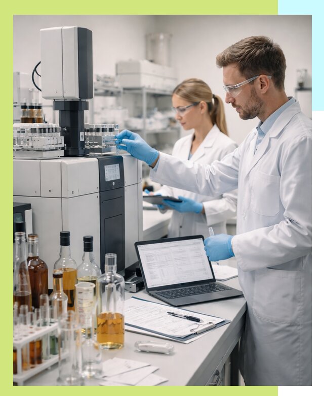 Выдача заключения о спиртосодержании продукции в Нурлате