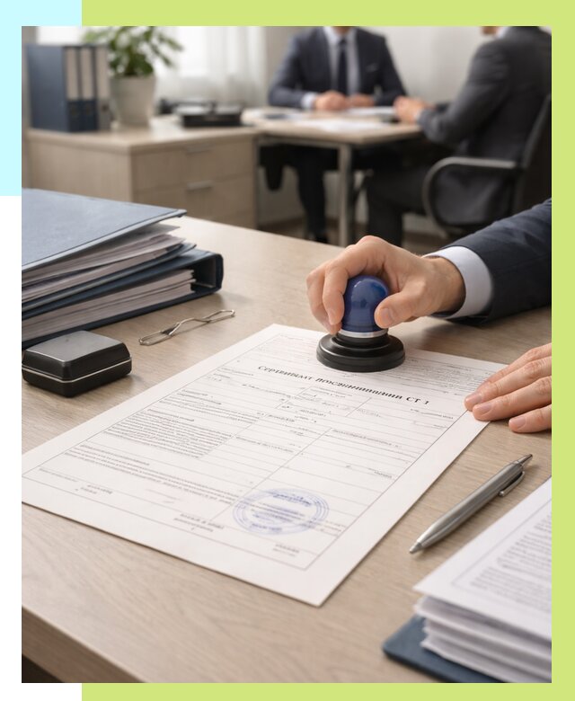 Сертификат происхождения СТ 1 в Нурлате от 4692 р. | Алешин-Нрт