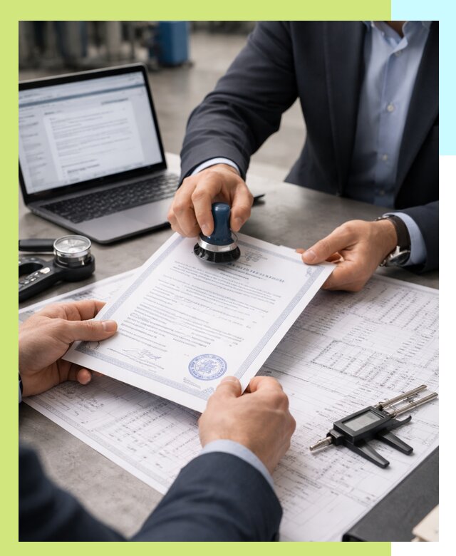 Оформление сертификата промышленной безопасности в Нурлате