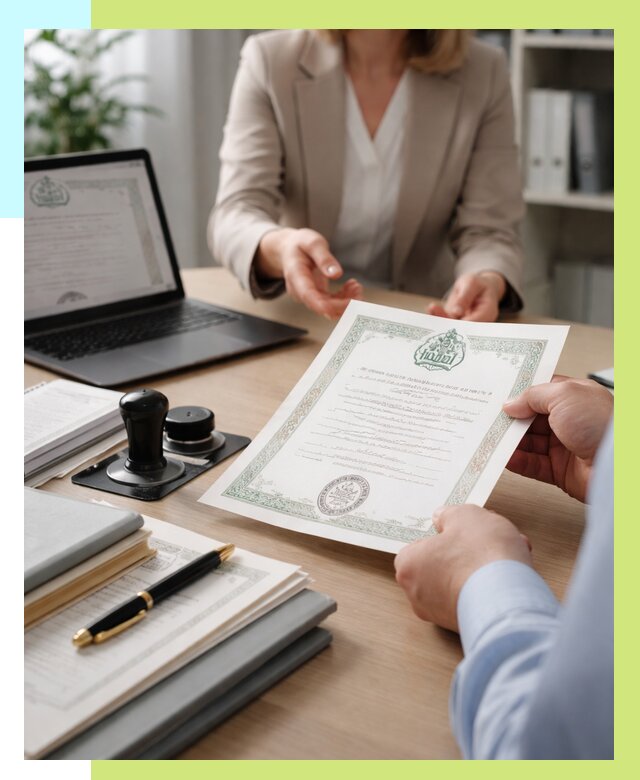 Халяль сертификат в Нурлате, получить от 15641 р. | Алешин-Нрт