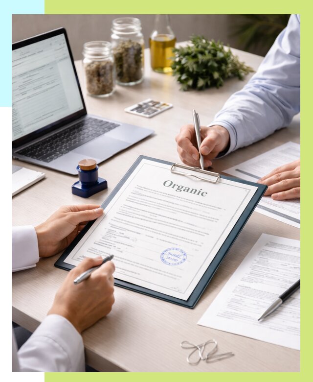 Оформление сертификат органик в Нурлате от 31281 р. | Алешин-Нрт