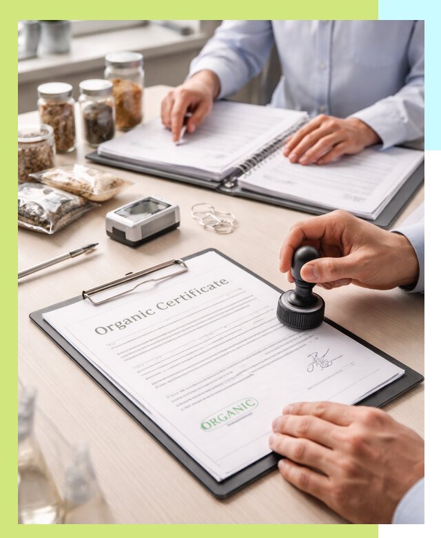 Получение органик сертификата для продукции в Нурлате