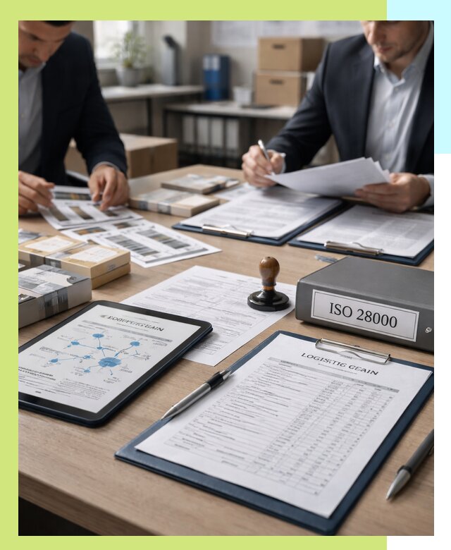 Получение сертификата ISO 28000 по безопасности цепи поставок в Нурлате