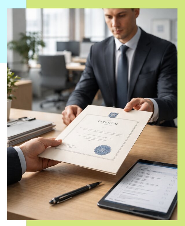 Сертификат ISO 30301 в Нурлате от 36495 р. | Алешин-Нрт - под ключ