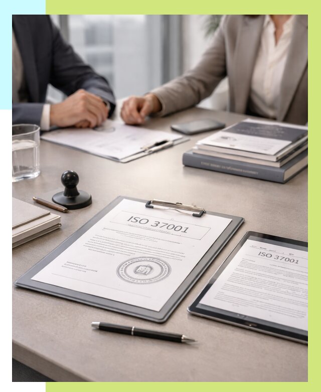 Сертификат ISO 37001 в Нурлате оформить от 125124 р. Алешин-Нрт