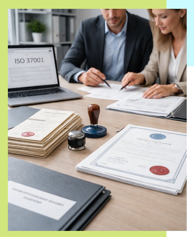 Получение сертификата ISO 37001 по системе борьбы с коррупцией в Нурлате