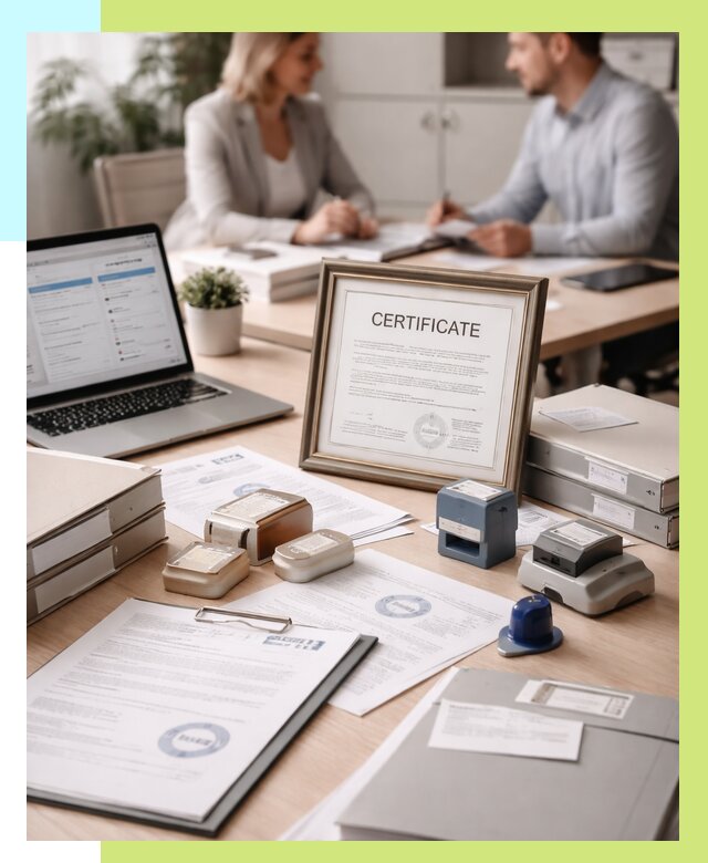 Сертификация компании в Нурлате от 46922 р. | Алешин-Нрт — заказ